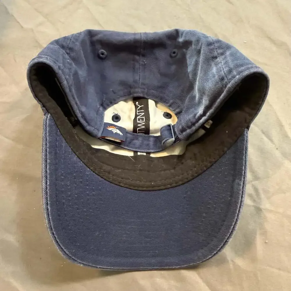 Denver Broncos New Era 9TWENTY Child Hat Navy Adjustable NFL Logo Cap